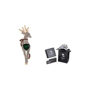Eternelle Brooches Women's Brilliant Gold