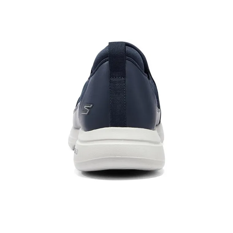 Skechers Go Walk 5 Cushioning Anti Slip And Wear Resistant Low Top Casual Shoes Men's Navy-3