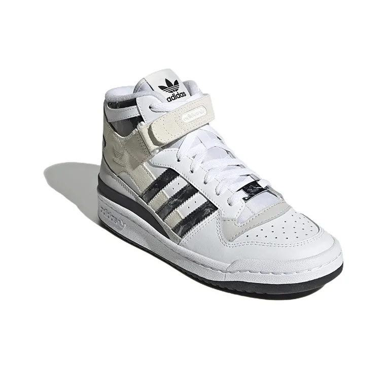 Adidas Forum Mid Cloud White Off White Core Black Women's-2