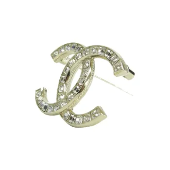 CHANEL Brooches Unisex Gold