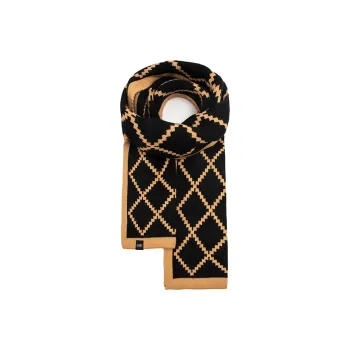 BAIJUAN Knit Scarves Unisex