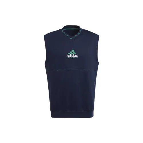 Adidas Vests Men Blue