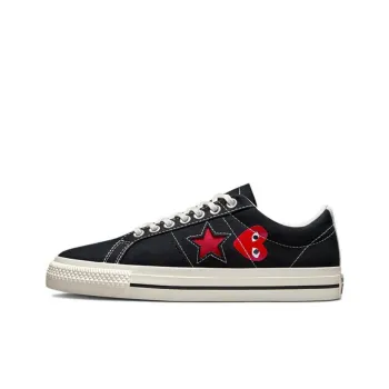 Converse One Star Ox Comme Des Garcons Play Black
