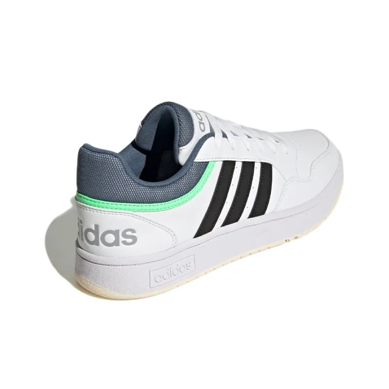 Adidas Hoops 3.0 Low Classic Vintage Shoes 'White Blue Mint'-3