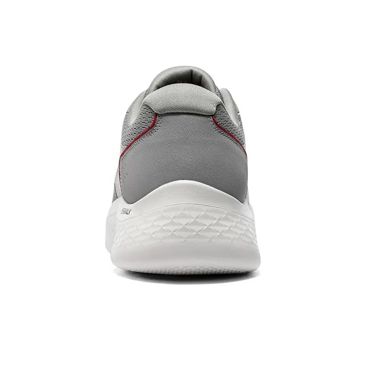 Skechers Go Walk Fle Low Top Casual Shoes Men's Gray-3