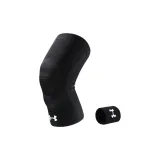 Black Knee Protector 1 Pack+Black Wrist Brace