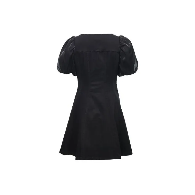 ONLY Denim Short Skirts Women's Black-1