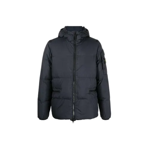 STONE ISLAND Down Jackets Men Navy