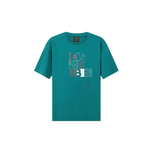 HUGO BOSS T-Shirts Men Green