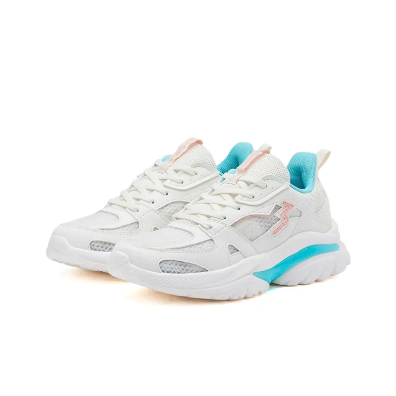 361° Low Top Running Shoes Women's Feather White-3