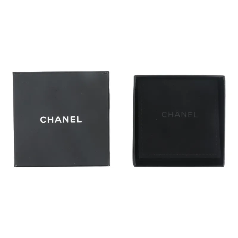 CHANEL Brooches Women's Black Gold-3