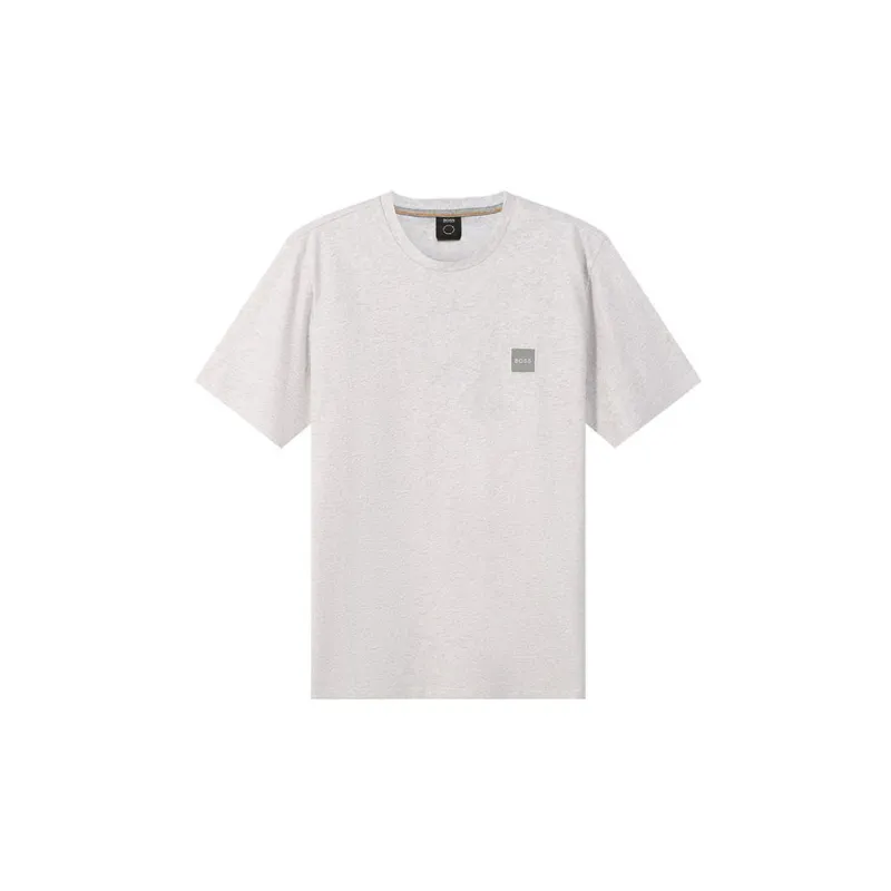 HUGO BOSS T Shirts Men Gray White-0
