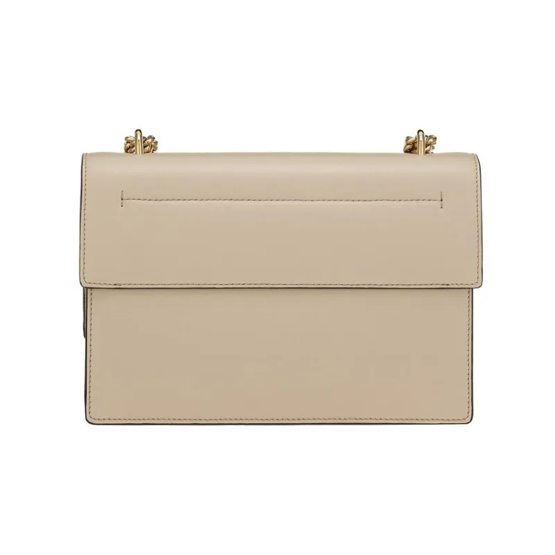 FERRAGAMO Vara Leather Small Square Bag, Crossbody Bag, Shoulder Bag Women's Dusty Pink-2