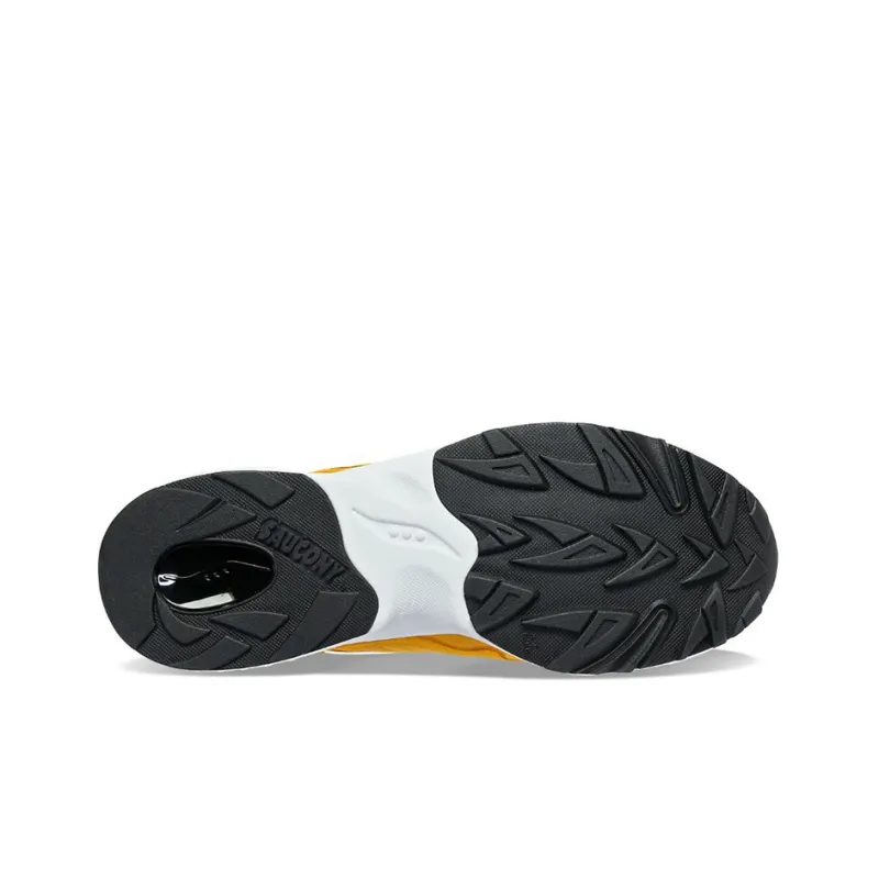 saucony 3D Grid Hurricane Mustard White-4