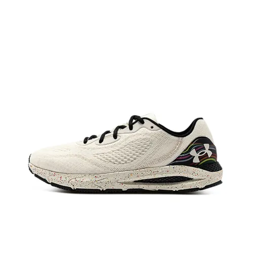 Under Armour HOVR Sonic 5 Running Shoes Unisex Low-Top Limestone White