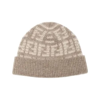 FENDI Beanies Unisex Beige