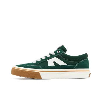 Vision Street Wear Stick Low Top Skateboard Shoes Unisex Avocado Green Raw Pips Rubber