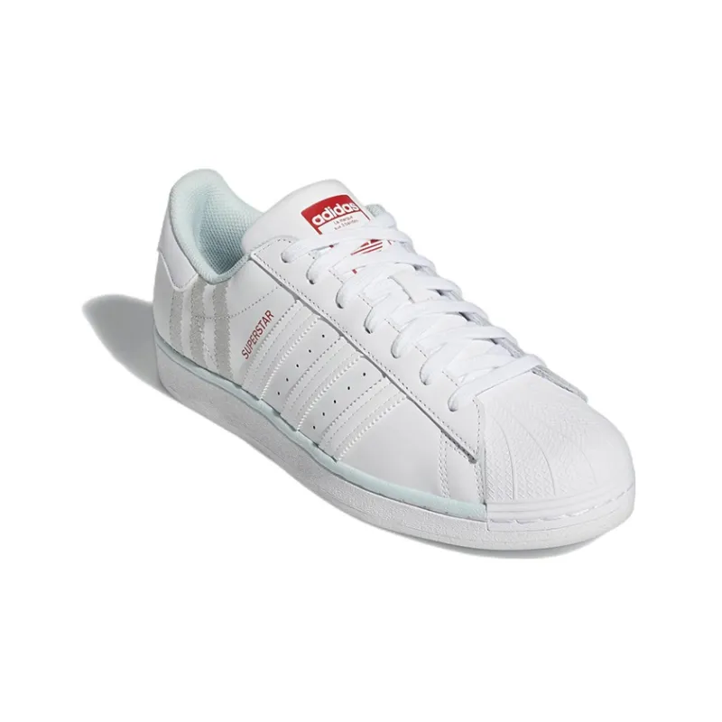 Superstar Adidas Originals 'White Almost Blue'-2