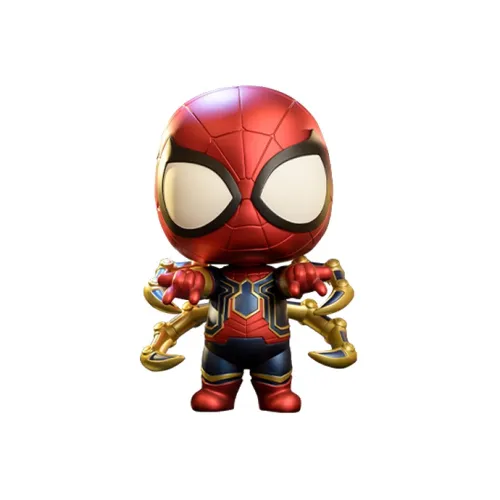 Hot Toys Spider Man Cosbi The Avengers  Endgame Iron Spider XL Chibi Figures 34cm