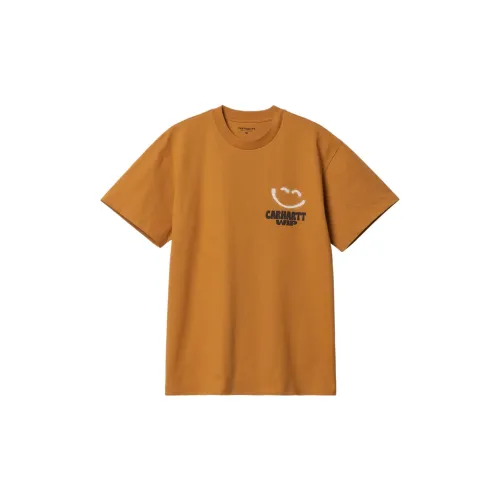 Carhartt WIP T-Shirts Men Yellow