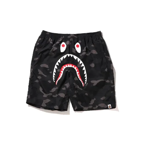 BAPE Color Camo Shark Beach Shorts