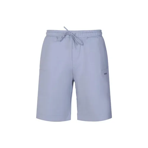 HUGO BOSS Casual Shorts Men Light Purple Blue