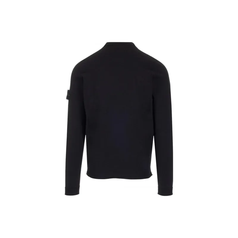 STONE ISLAND SS22 Knitwear Men's Black-1