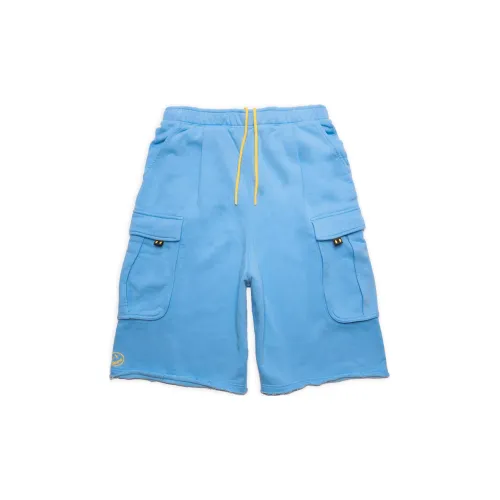 Drew House Smiley Collection Casual Shorts Men Blue