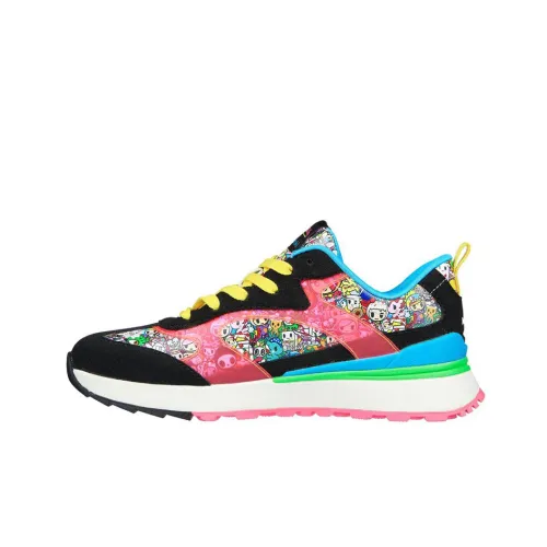 Tokidoki X Skechers Casual Shoes Women's Mid Top Black Multicolor
