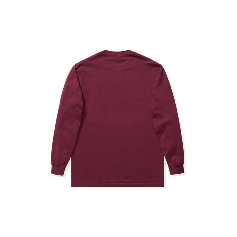 UNDEFEATED Straight Long-Sleeved T-Shirt Men's Blue-4