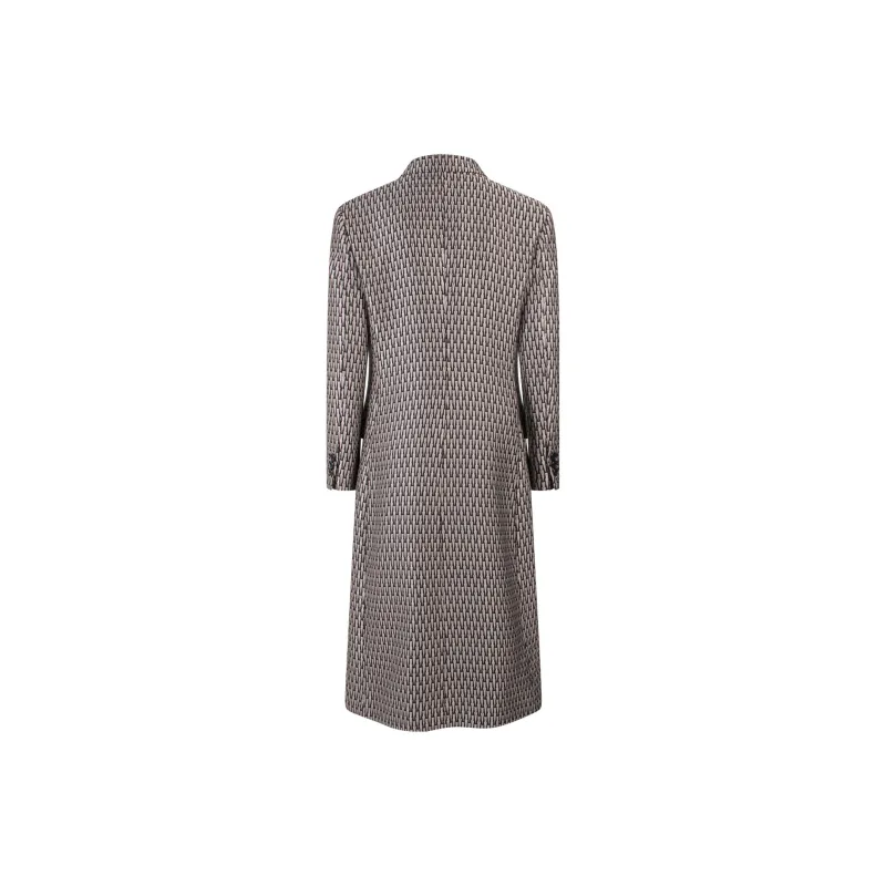 ALBERTA FERRETTI Coats Women's Gray-1