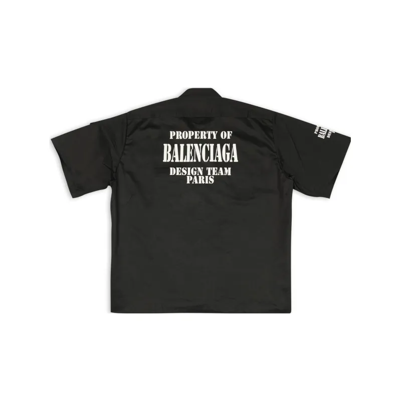 Balenciaga Oversize Unifit Cotton Shirt-1