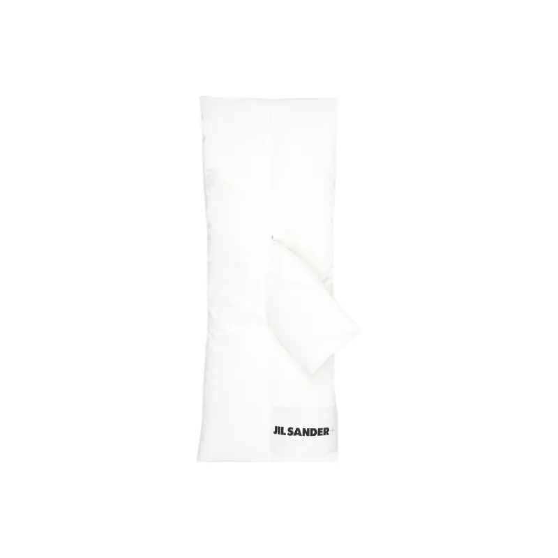 JIL SANDER Logo Detailed Wraparound Scarf-0