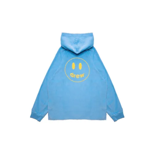 Drew House Smiley Collection Sweatshirts Unisex Pacific Blue