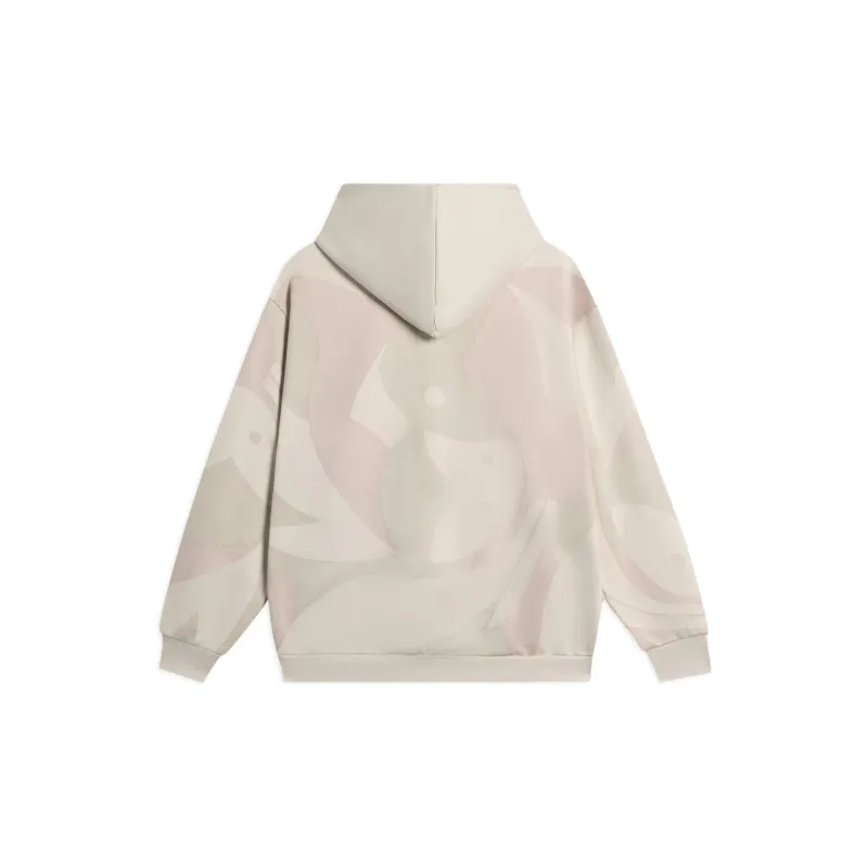 LiNing Sweatshirts Unisex Swan White-1