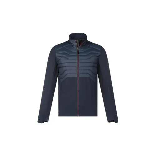 HUGO BOSS Puffer Jackets Men Dark Blue