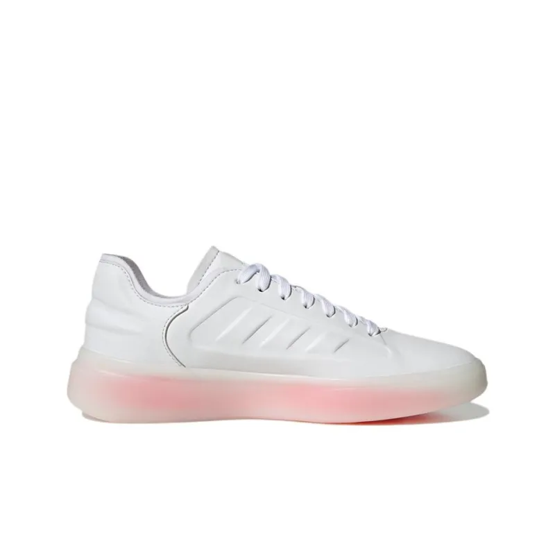 Zntasy Women's Adidas 'White Bright Red' Women's-1
