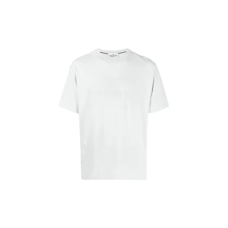 STONE ISLAND FW22 T Shirt Men's Pearl Gray-0