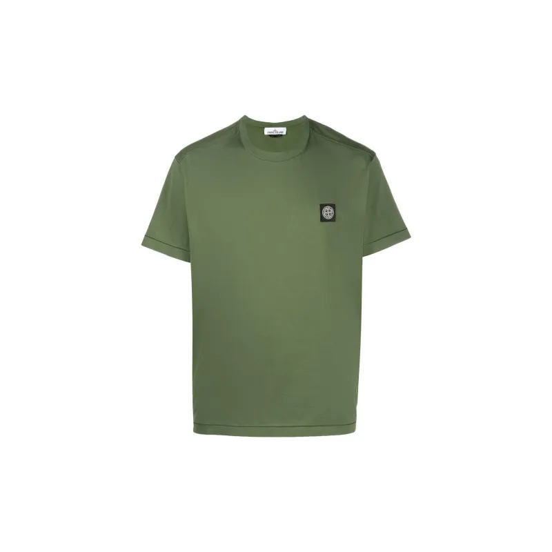 STONE ISLAND T Shirts Men Green-0