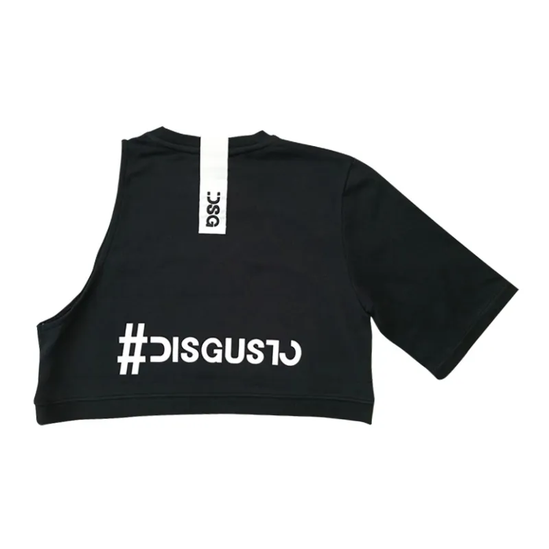DSG DISGUSTO SS22 T-Shirt Women's Black Green-1