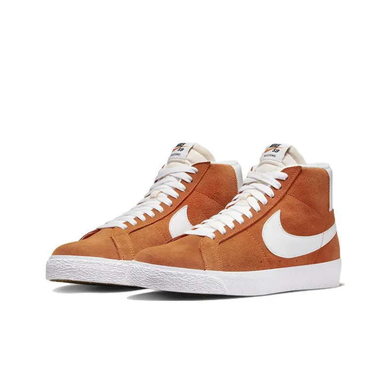 Nike Sb Zoom Blazer Mid Safety Orange-2