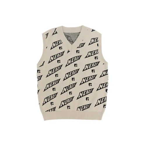 Nerdy Vests Unisex Khaki