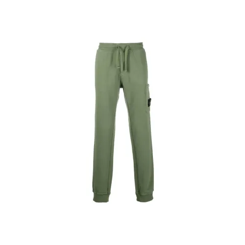 STONE ISLAND Knitted Sweatpants Men Matcha Green