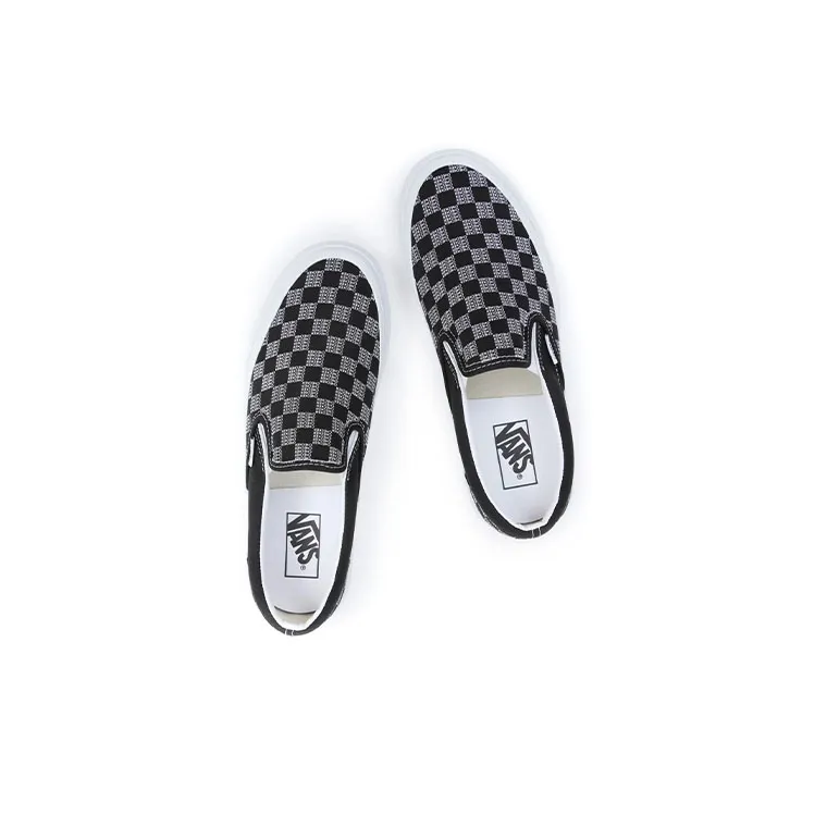 Slip On Classic Vans 'Checker Check Black White'-3