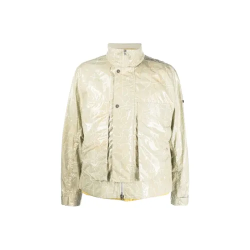 STONE ISLAND Jackets Men Light Yellow