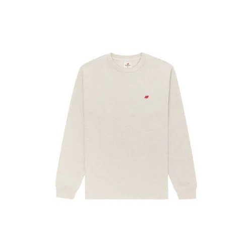 New Balance Teddy Made Sweatshirts Unisex Off White