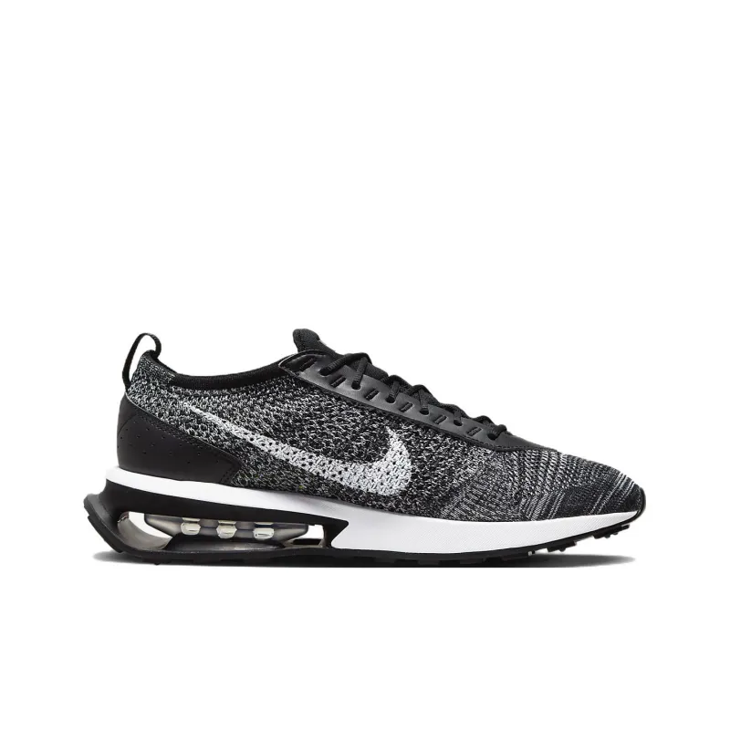 Nike Air Max Flyknit Racer Black White-1