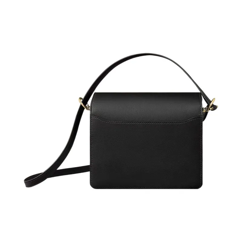 HERMES Roulis Swift Calfskin Shoulder Bag Crossbody Bag Women's Noir Black-2