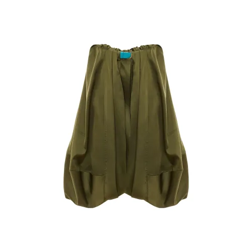 JW Anderson Casual Long Skirts Women's Green