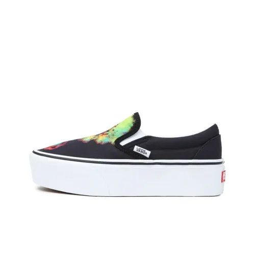 Vans Classic Slip On Stackform 'Black Orange'